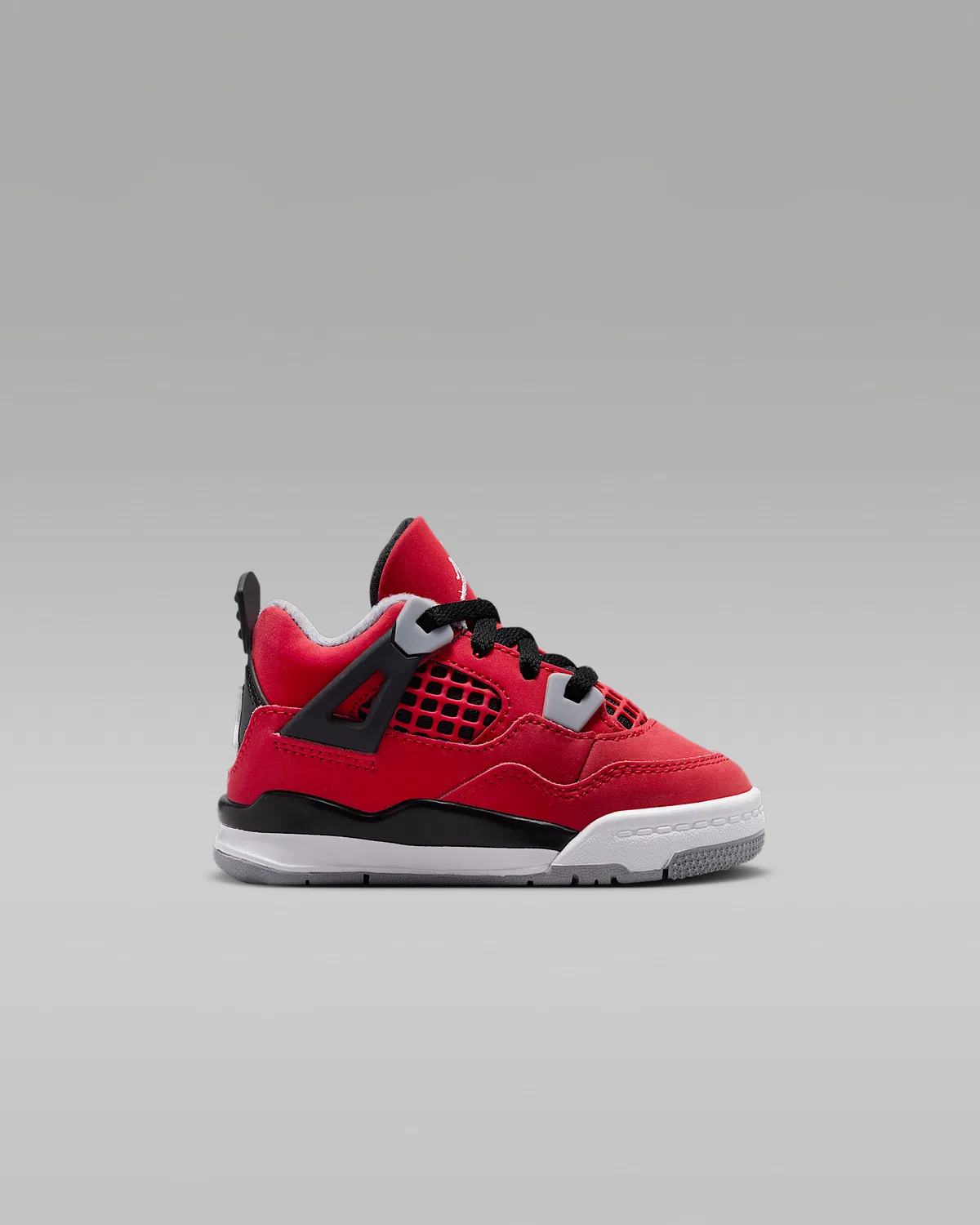 Детские кроссовки Jordan 4 "Toro", Fire Red/Black/Cement Grey/White — фото 3