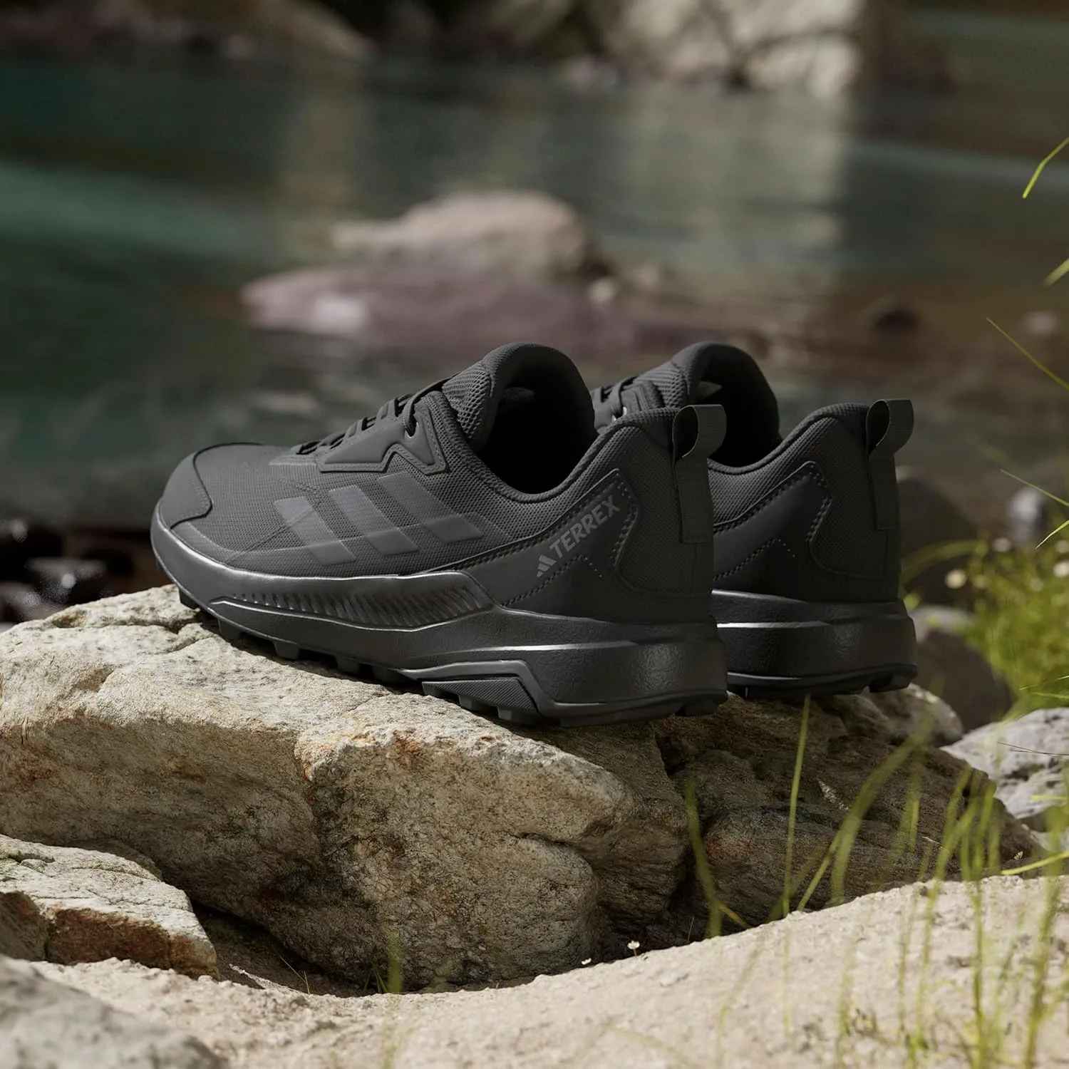 Мужские кроссовки для хайкинга Adidas Terrex Anylander, черный/серый — фото 4