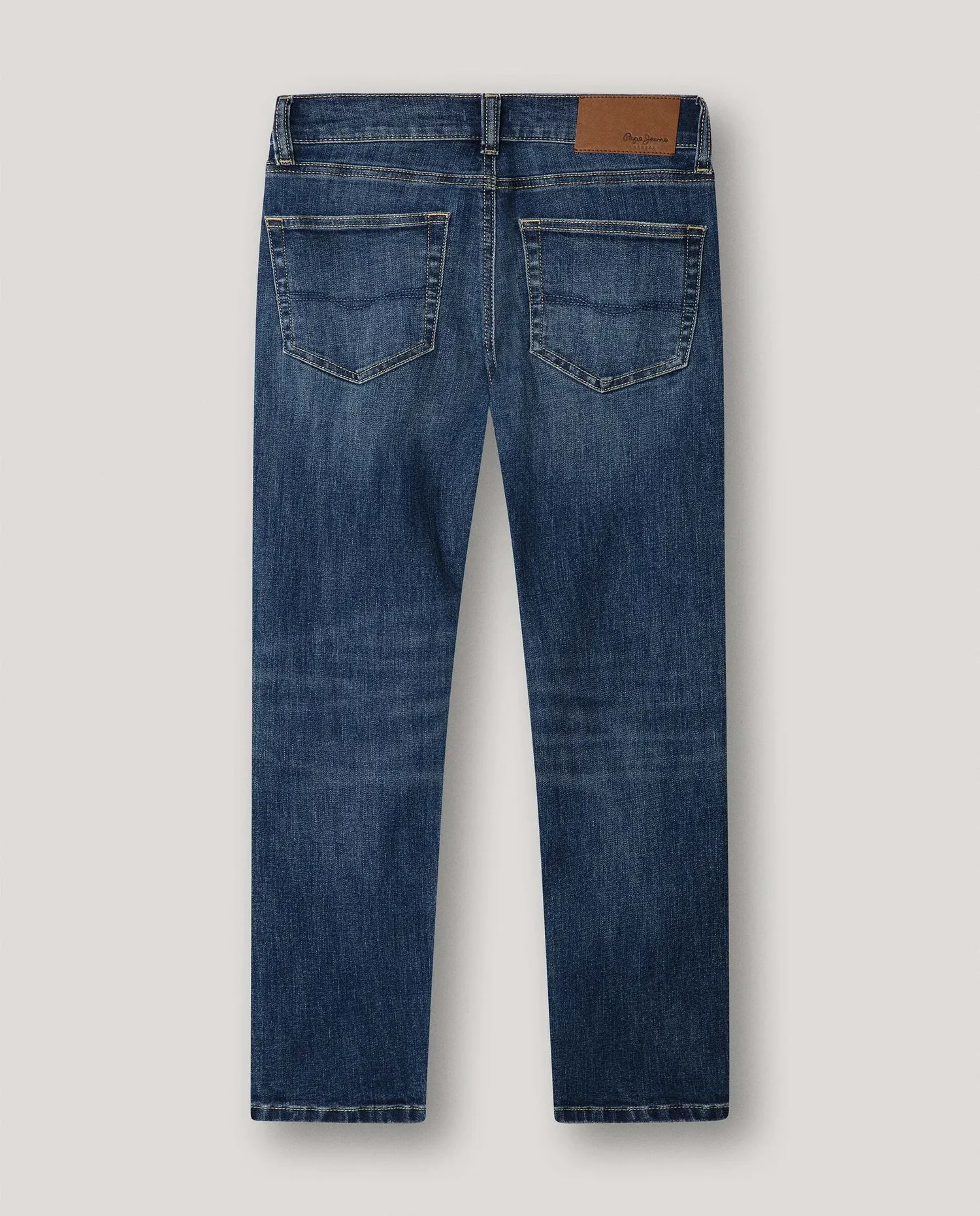 Прямые джинсы Cashed для мальчика Pepe Jeans, индиго синий — фото 3