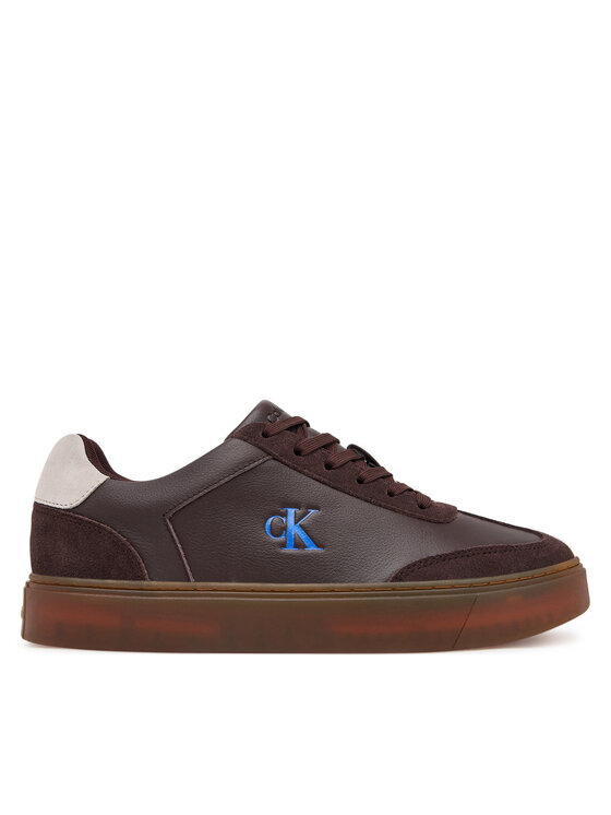 

Кроссовки Classic Cupsole Laceup Wt Mix YM0YM01429 Calvin Klein, коричневый