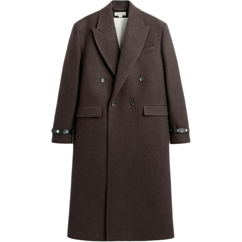

ZARA Мужские пальто Nanushka X Nanushka, темно-коричневые, коллаборация, Коричневый, ZARA Мужские пальто Nanushka X Nanushka, темно-коричневые, коллаборация