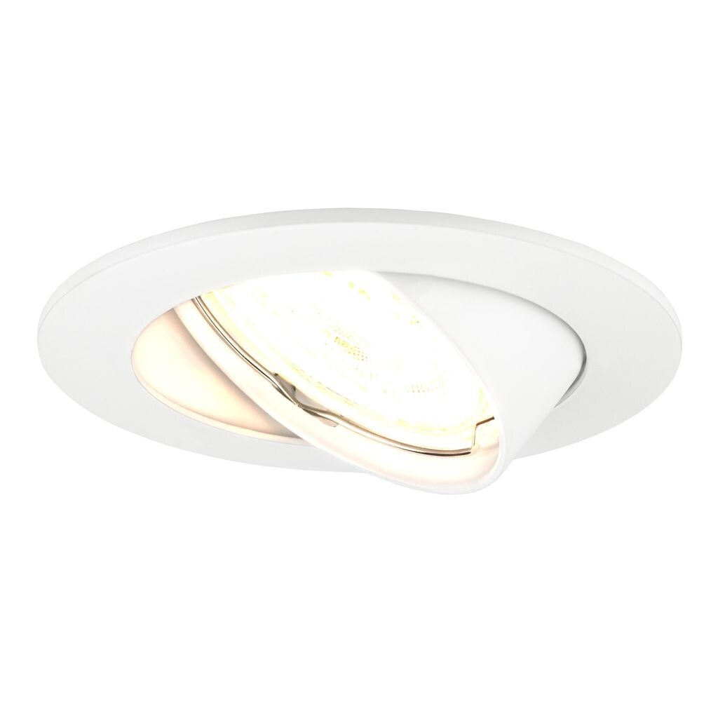 

Ledvion LED Downlights Amsterdam, Белый, 5Вт, 2700K, Ø82мм, Регулируемая яркость, Круглый, 2 года гарантии, Простая Установка, Потолочные светильники, Рамка потолочного светильника