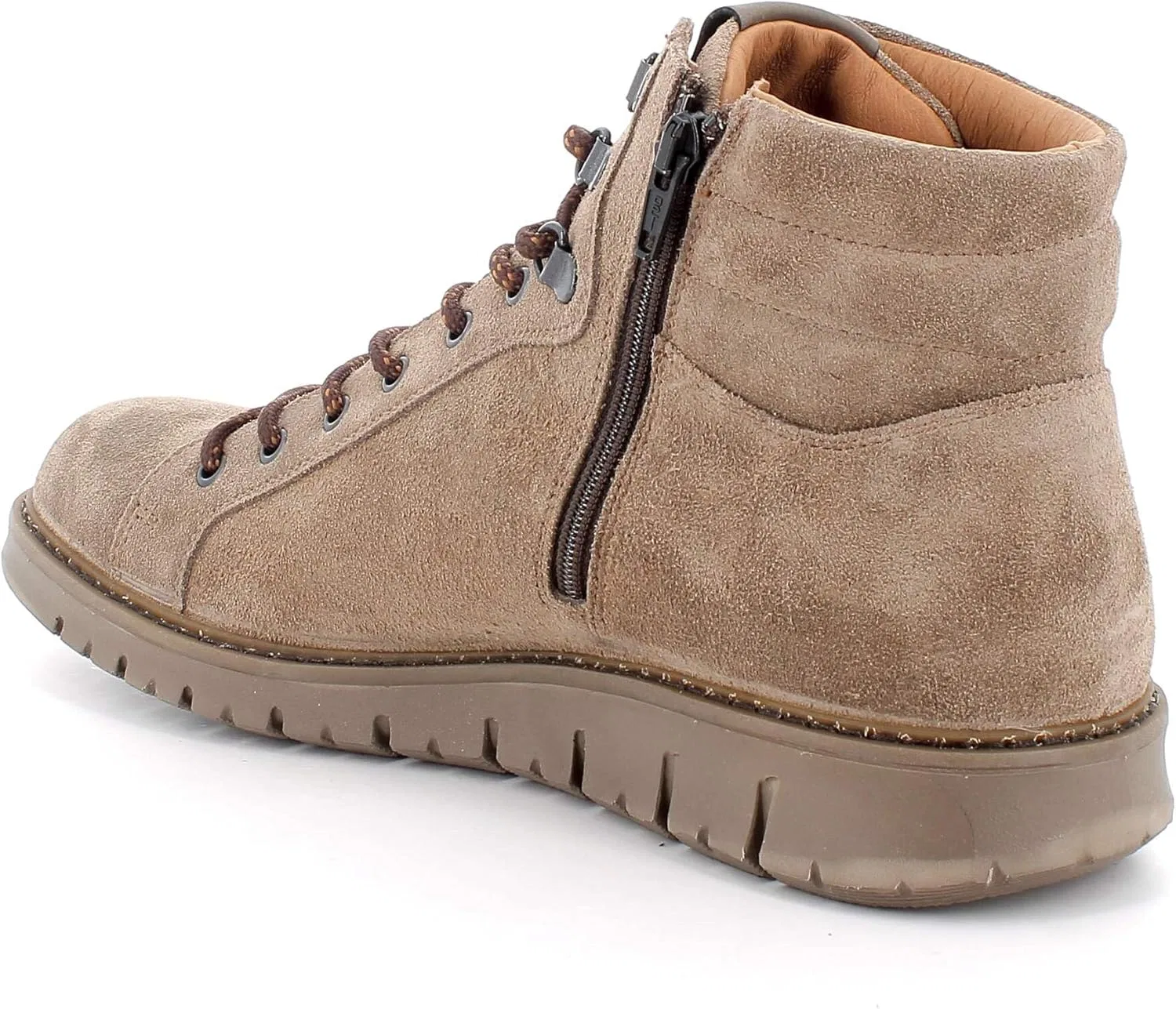 Мужские кроссовки IGI&Co 8615133 со шнуровкой и застежкой-молнией, Beige — фото 3