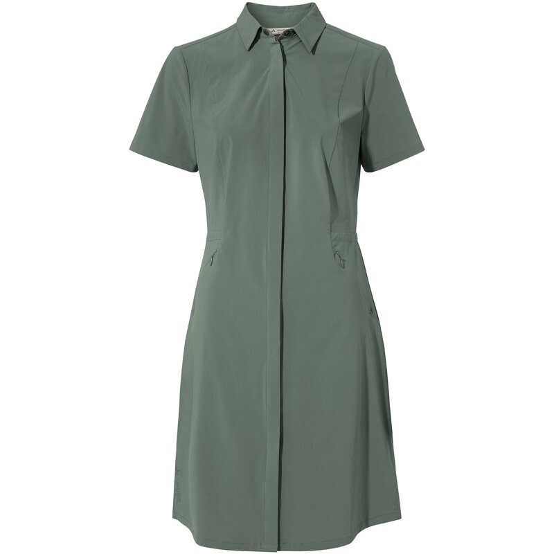 

Платье из эластичного материала с принтом «Фарли» Vaude, цвет agave