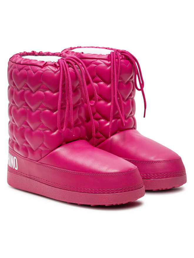 Зимние ботинки LOVE MOSCHINO Botas de nieve JA24082G1LISE626, розовый — фото 3
