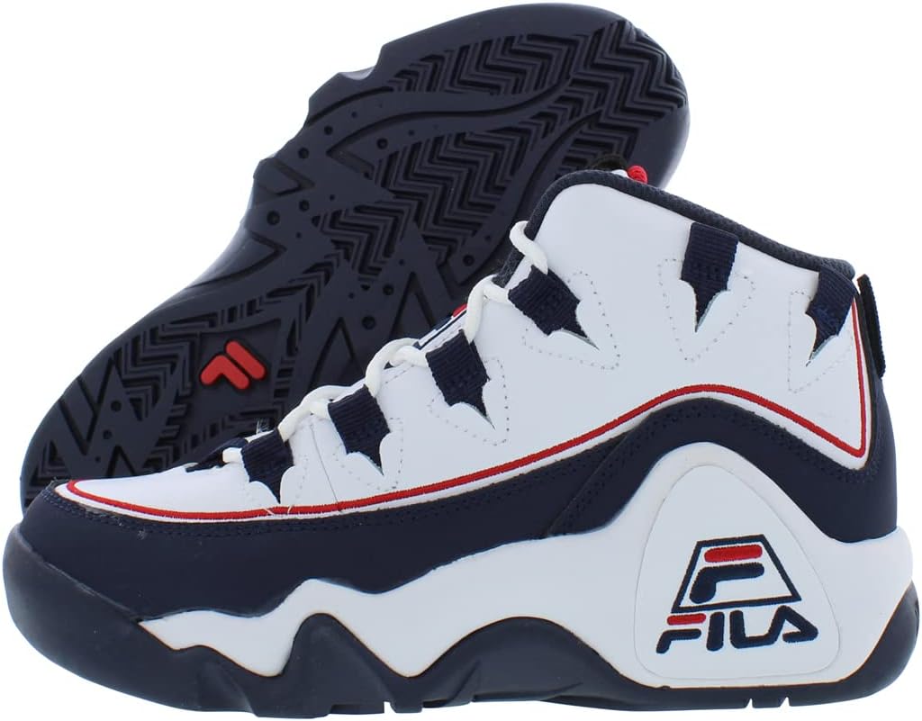 

Кроссовки Fila Boy's Grant Hill 1 (Big Kid), белый/красный/синий/темно-синий