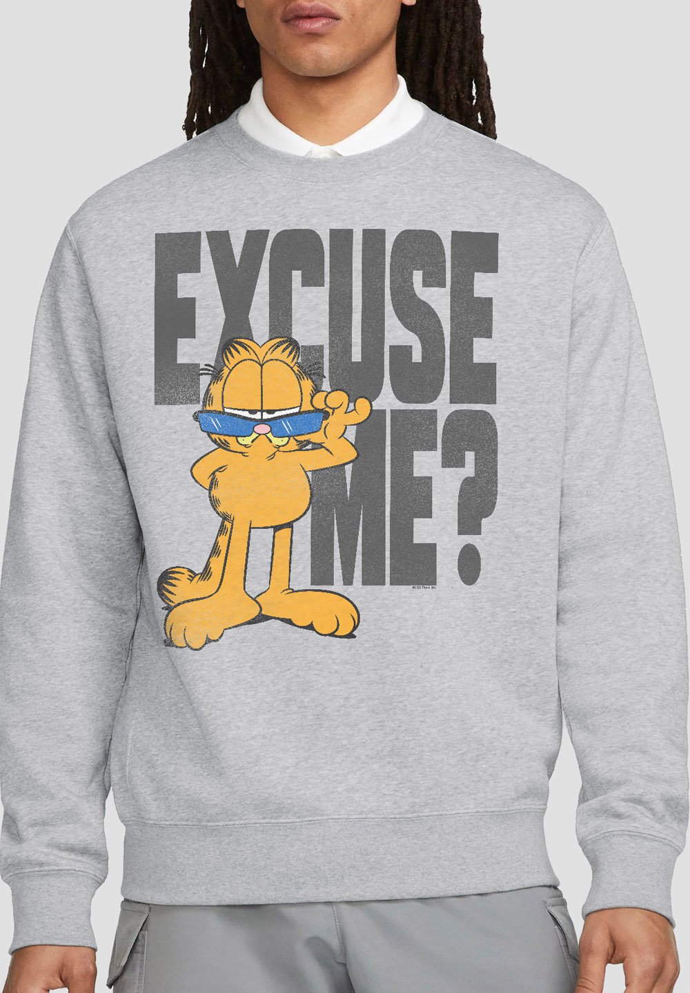 

Толстовка GARFIELD EXCUSE ME Cotton Soul, светло-серый