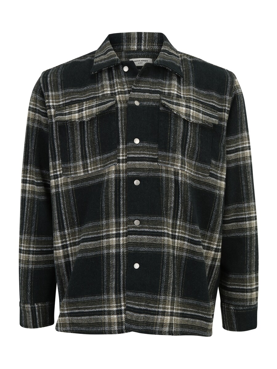 

Межсезонная куртка Jack & Jones Plus JORVesterbro, цвет Olive/Fir