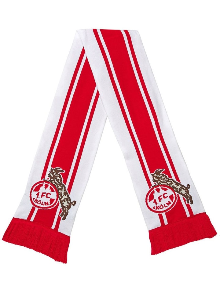 

Шарф Premiumschal Retro Fußballverein 1. FC Köln, красный