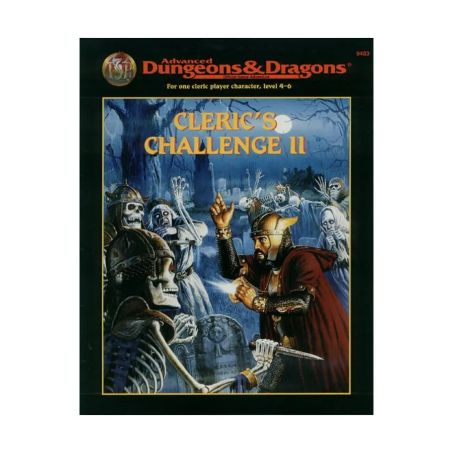 

Модуль Cleric's Challenge II, Advanced Dungeons & Dragons (2nd Edition) - Modules & Adventures