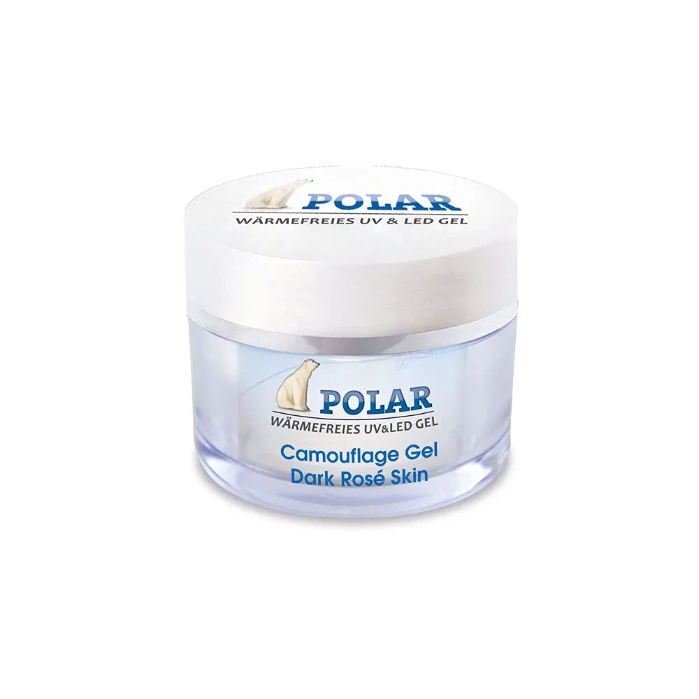Камуфляжный гель Polar Dark Rose Skin 25 мл Icp-Nailcare — фото 3