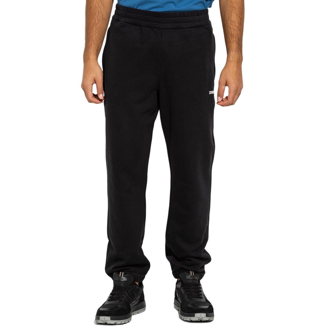 

Джерси-штаны Zegna с логотипом Ermenegildo Zegna, черный