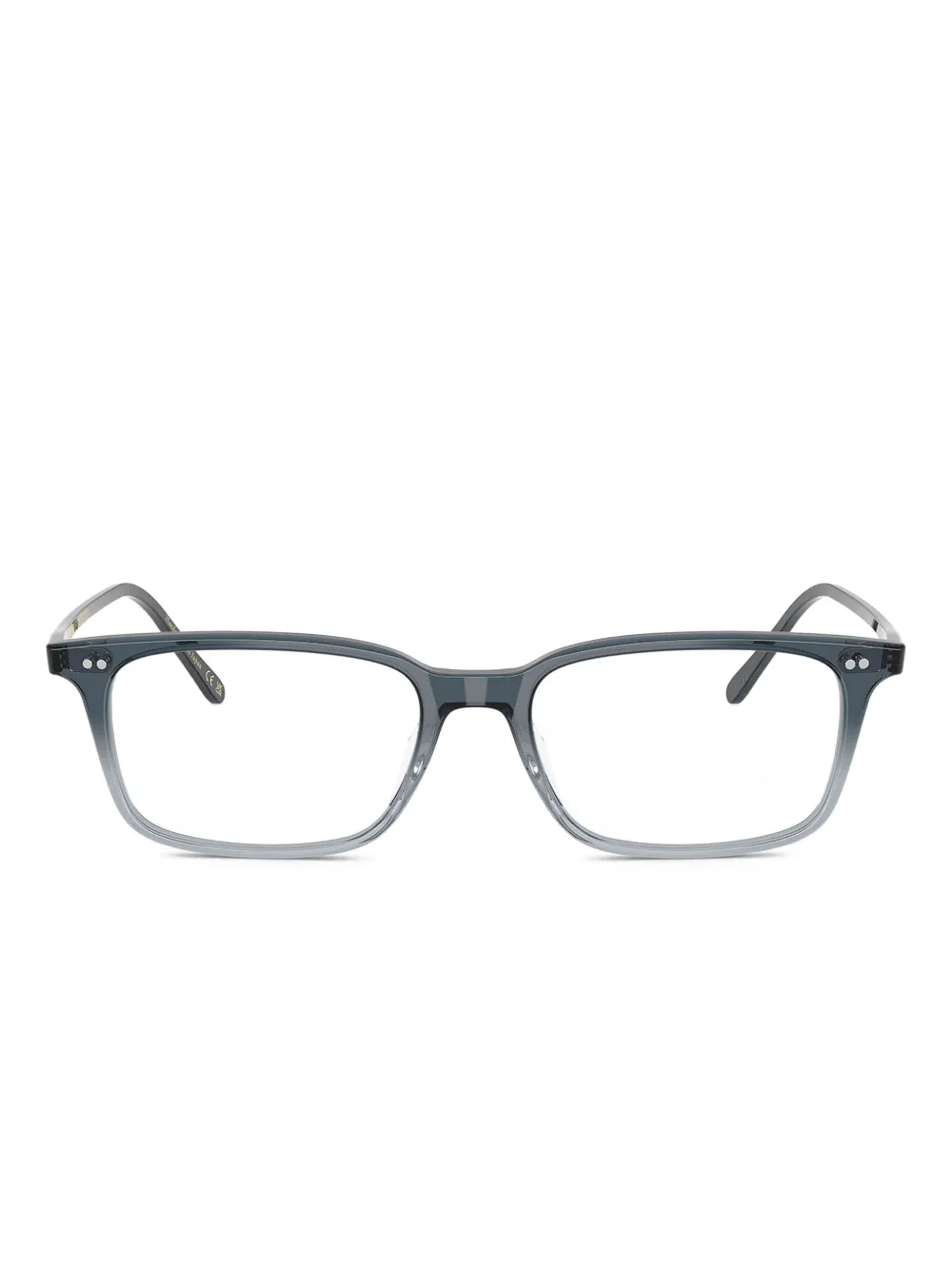 

Очки Neylan в прямоугольной оправе Oliver Peoples, синий