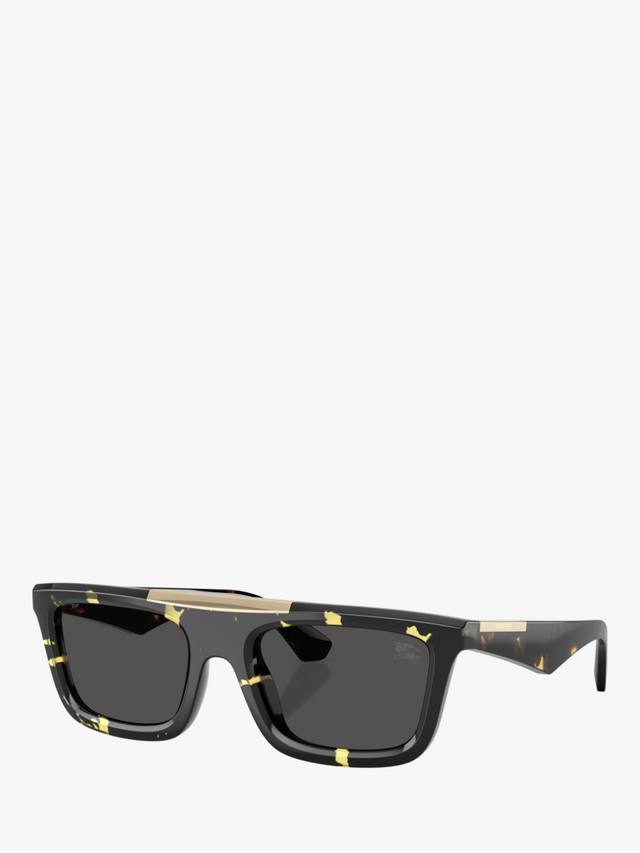 

Мужские солнцезащитные очки D-Frame BE4451U Burberry, Multi/Black