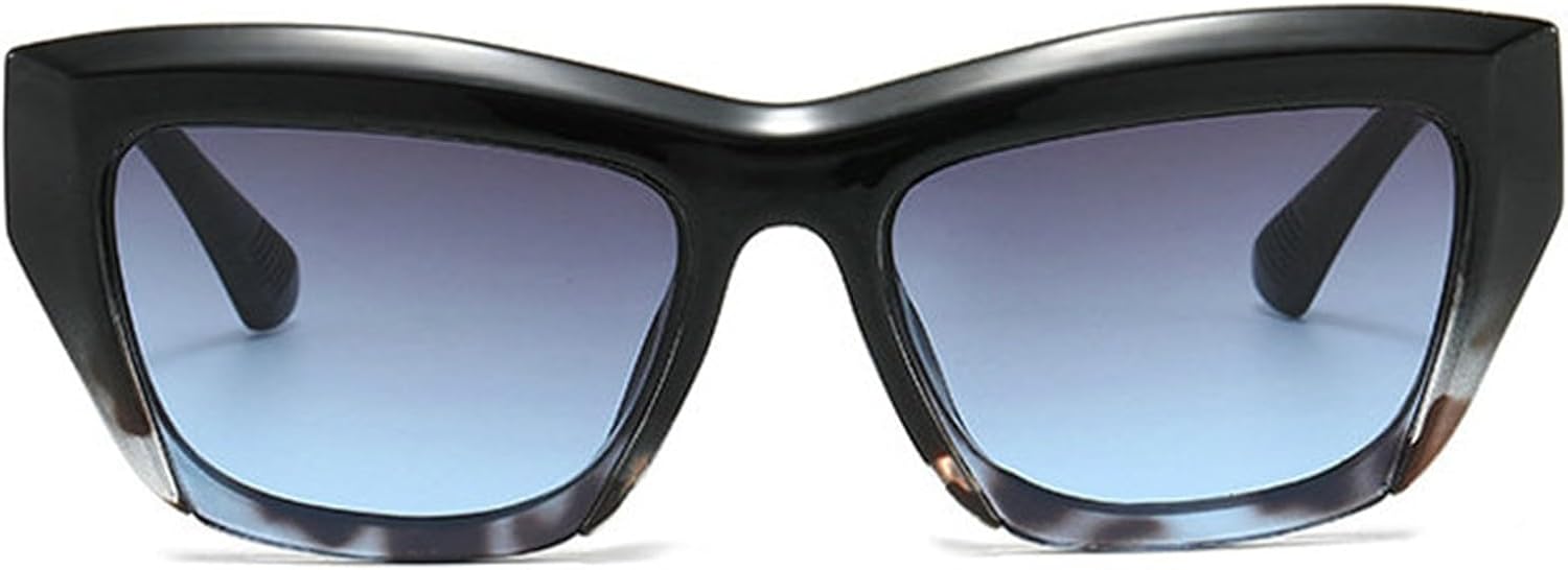 

Солнцезащитные очки Helena Vintage зеленые прямоугольной формы 2025 года, модная квадратная оправа, популярный дизайн, защита от ультрафиолета UV400, модель «кошачий глаз», C3