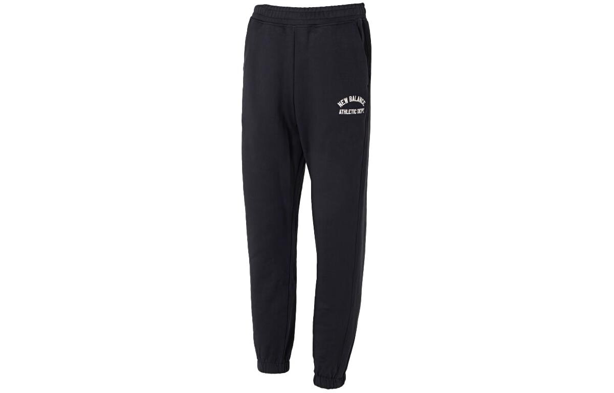 

Мужские трикотажные спортивные штаны New Balance, цвет Black