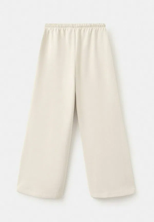 Детские брюки кремового цвета Mango Kids, Off-White — фото 2
