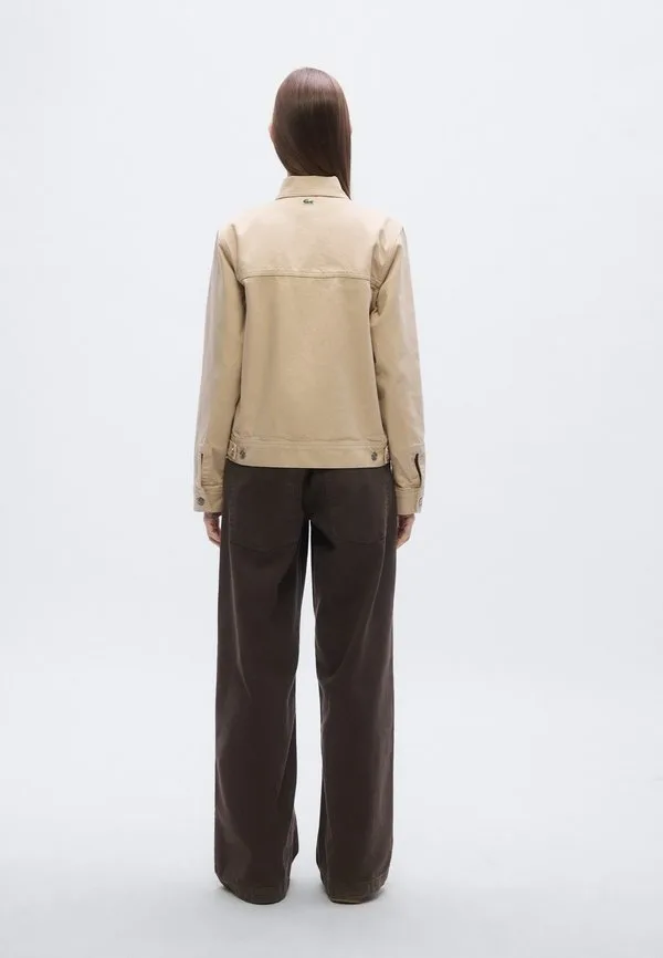 Куртка джинсовая Lacoste Lionne, классическая, синяя — фото 4