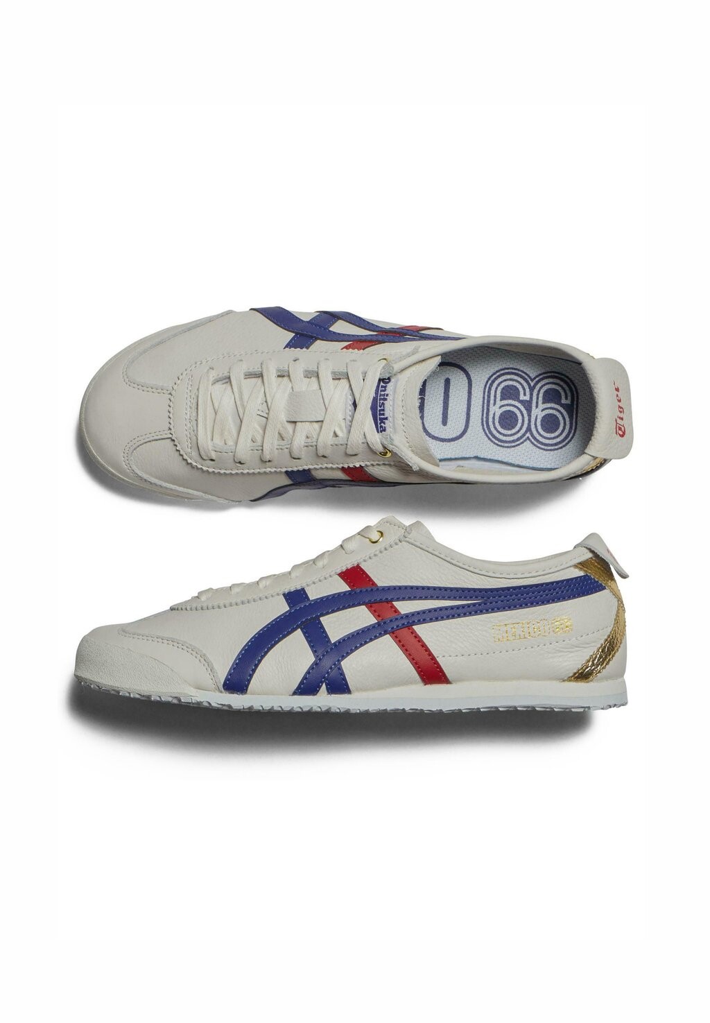 Полукеды Mexico Onitsuka Tiger, белые темно-синие