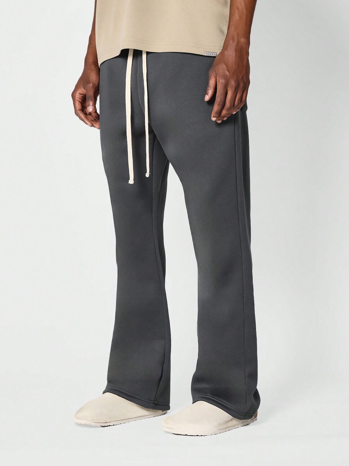 

Джоггеры Sumwon Flare Fit, темно-серый