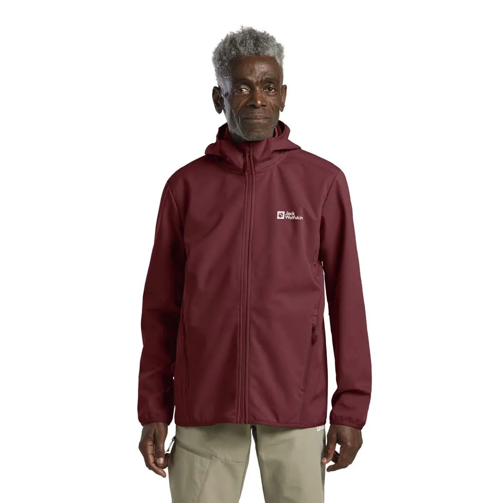 

Куртка Jack Wolfskin Bornberg softshell, красный