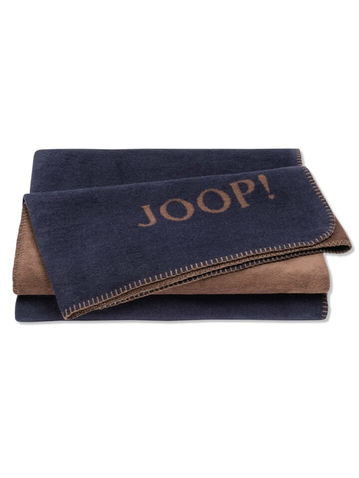 

Одеяло JOOP! Wohn 1er Pack, цвет marine-karamell