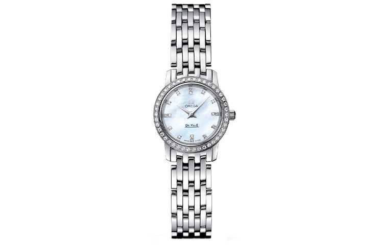 

OMEGA Часы Disc Fly Collection Quartz Movement Women's Watch 22mm White Dial Stainless Steel Case Stainless Steel Watchband