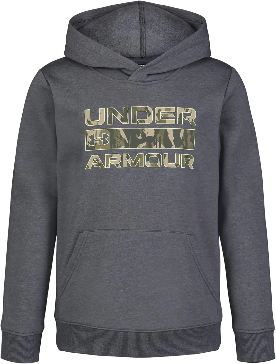 Детская толстовка Under Armour, камуфляж, Castlerock Painted