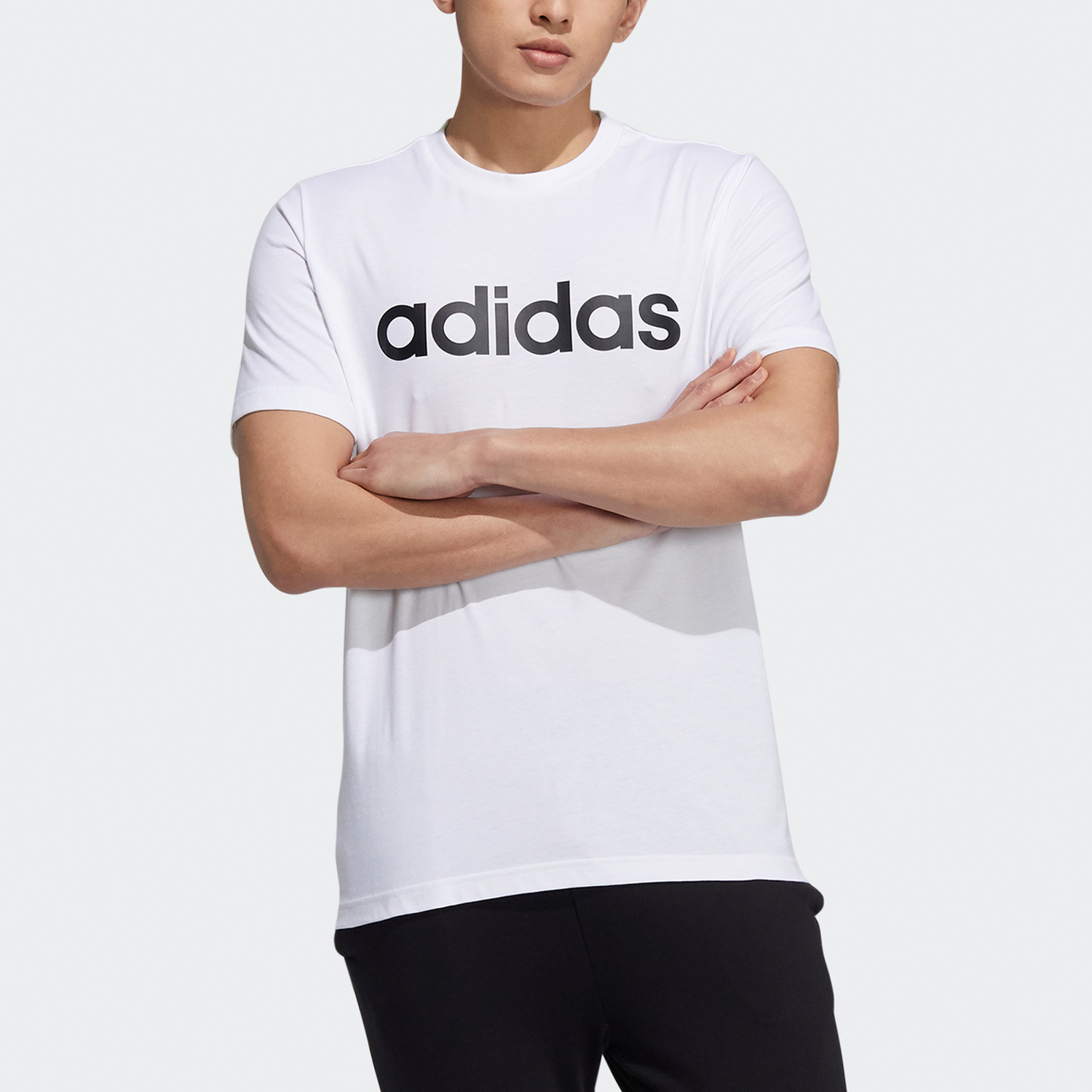Adidas Neo Футболка мужская белая — фото 3