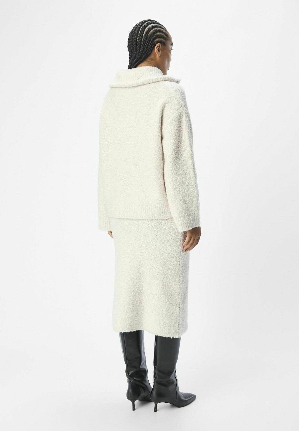

Джемпер HALF-ZIP Object, белый