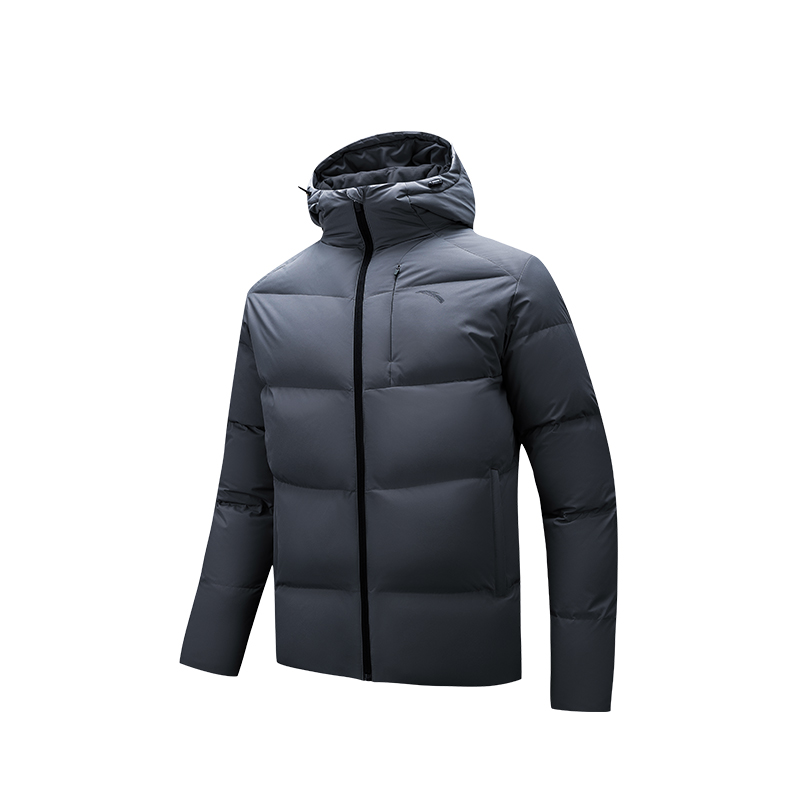 

ANTA Разнообразная тренировочная коллекция пуховик мужской серый, Men's Gray Clothing