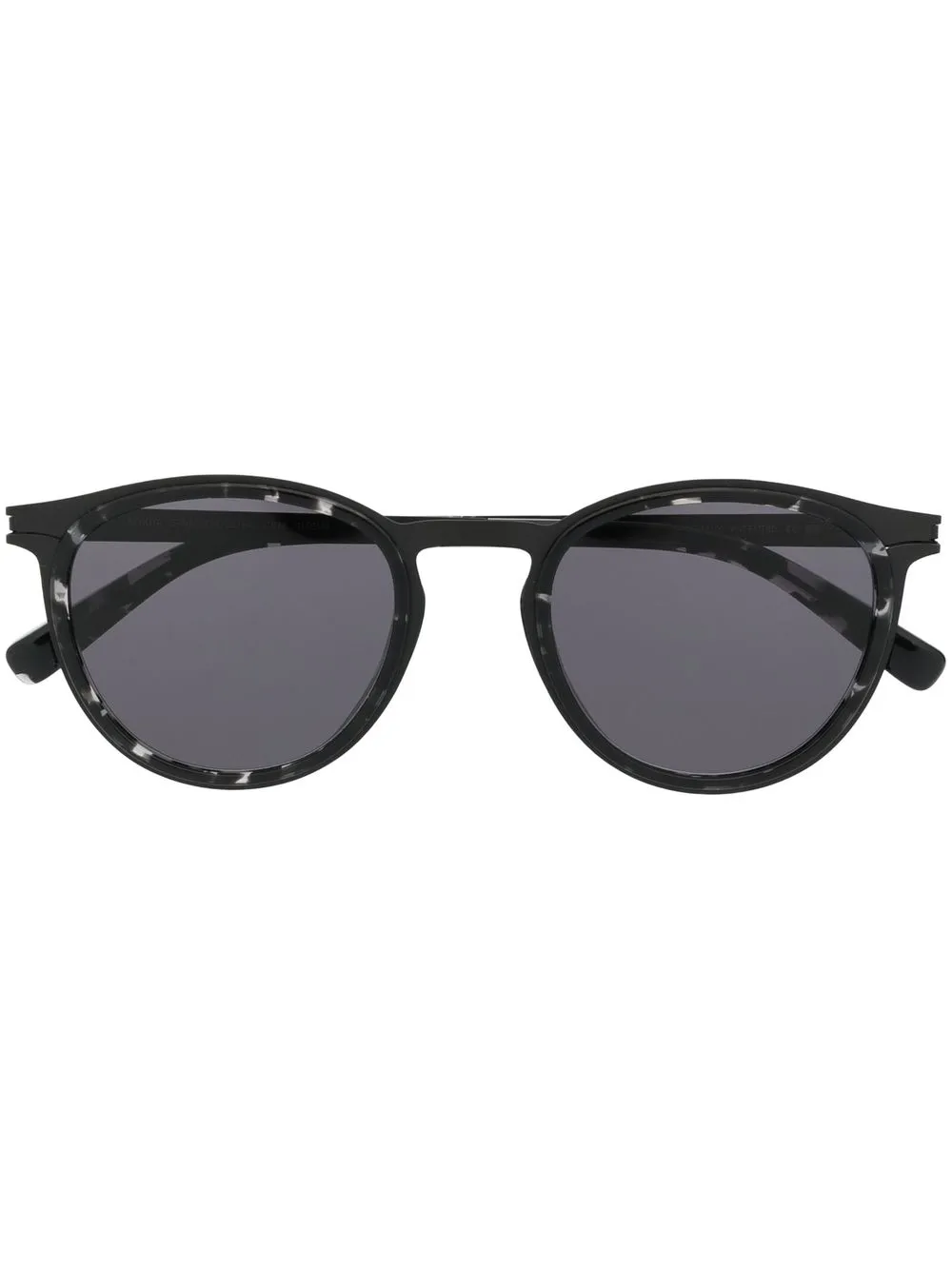 

Солнцезащитные очки в круглой оправе Mykita, черный