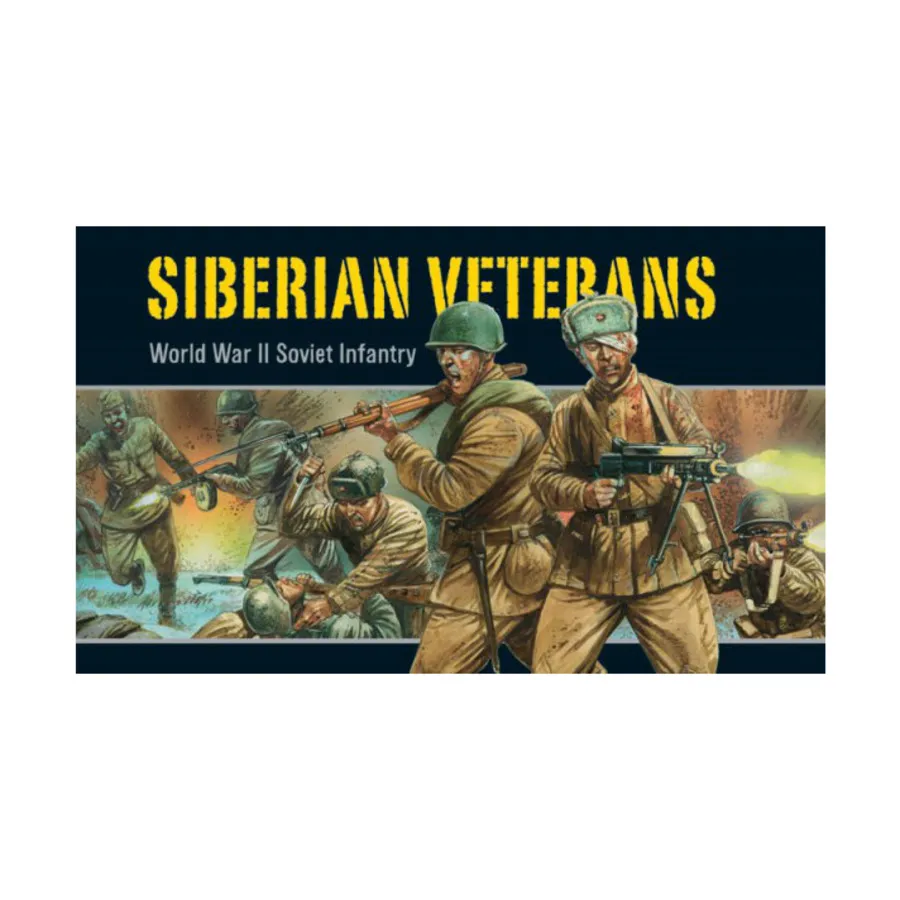 

Сибирские ветераны, Bolt Action - Soviet (28mm)