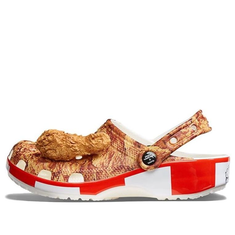 

Сандалии KFC x Crocs Classic Clog Crossover Beach Sandals Unisex Multi-Color, разноцветный