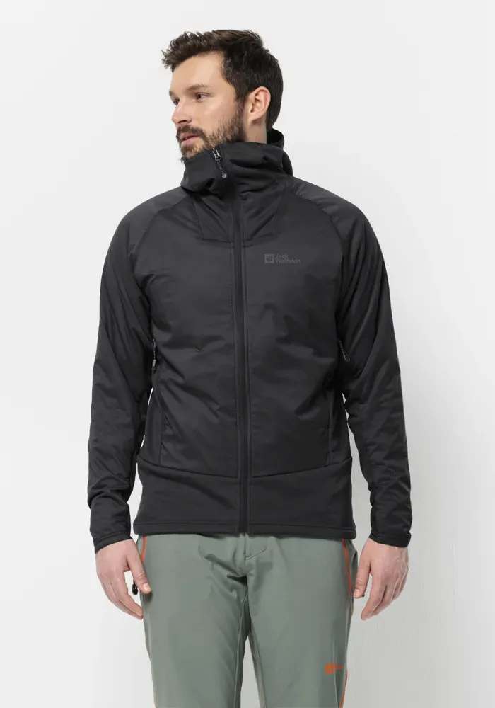 

Функциональная куртка Jack Wolfskin "ALPSPITZE INS HYBRID M", с капюшоном, черный