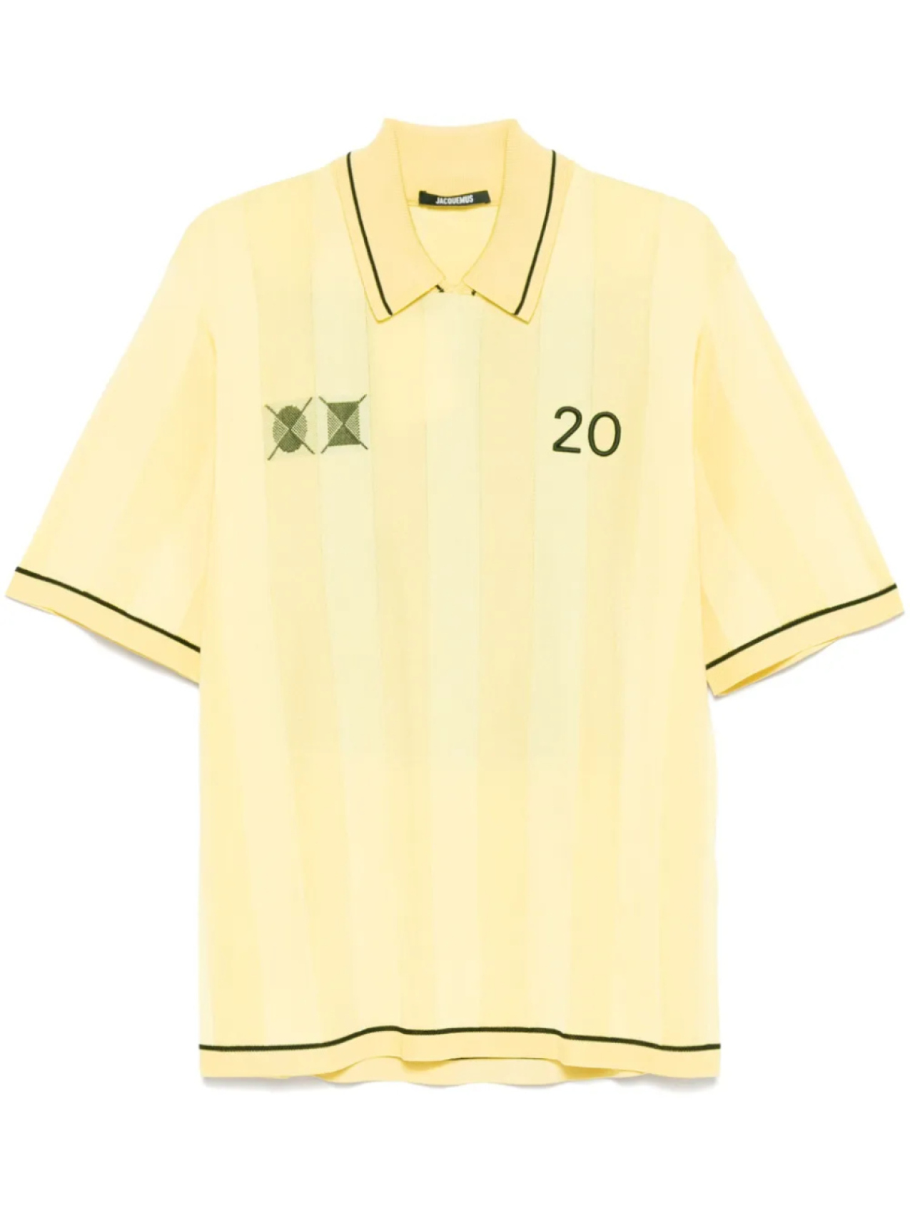 

Футболки Polo League Jacquemus, желтый