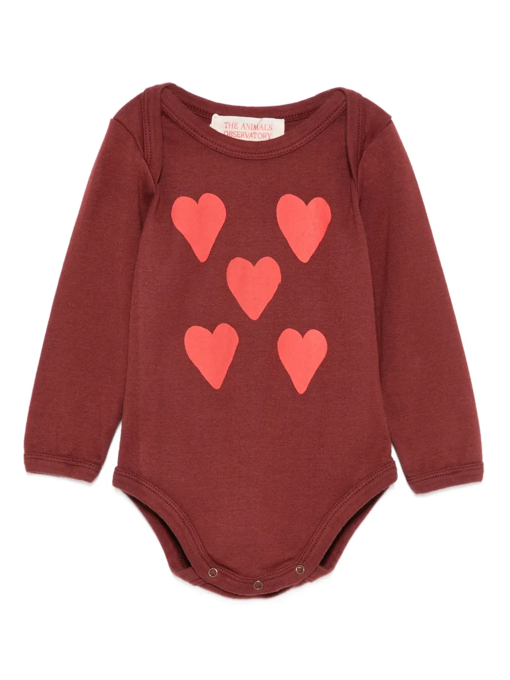 

Боди с принтом The Animals Observatory, красный