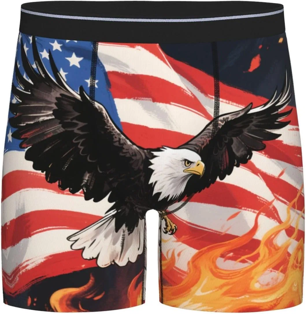 Боксеры с принтом American Flag Eagle, American Flag Eagle