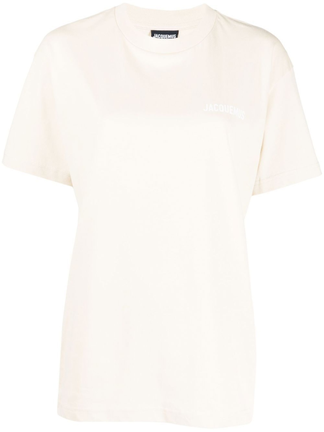 

Jacquemus футболка с логотипом, нейтральный