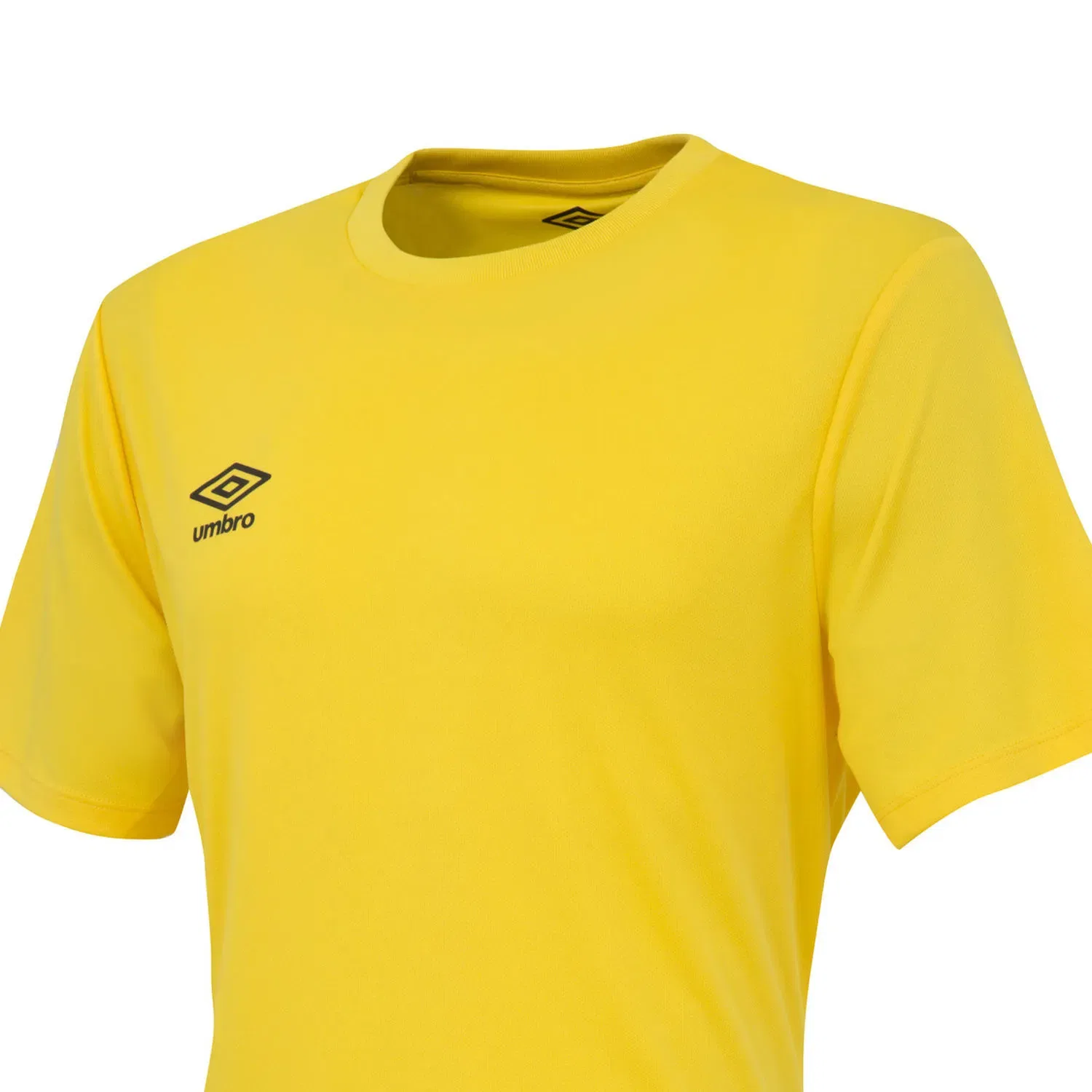 Футболка детская с логотипом Umbro, желтый — фото 3
