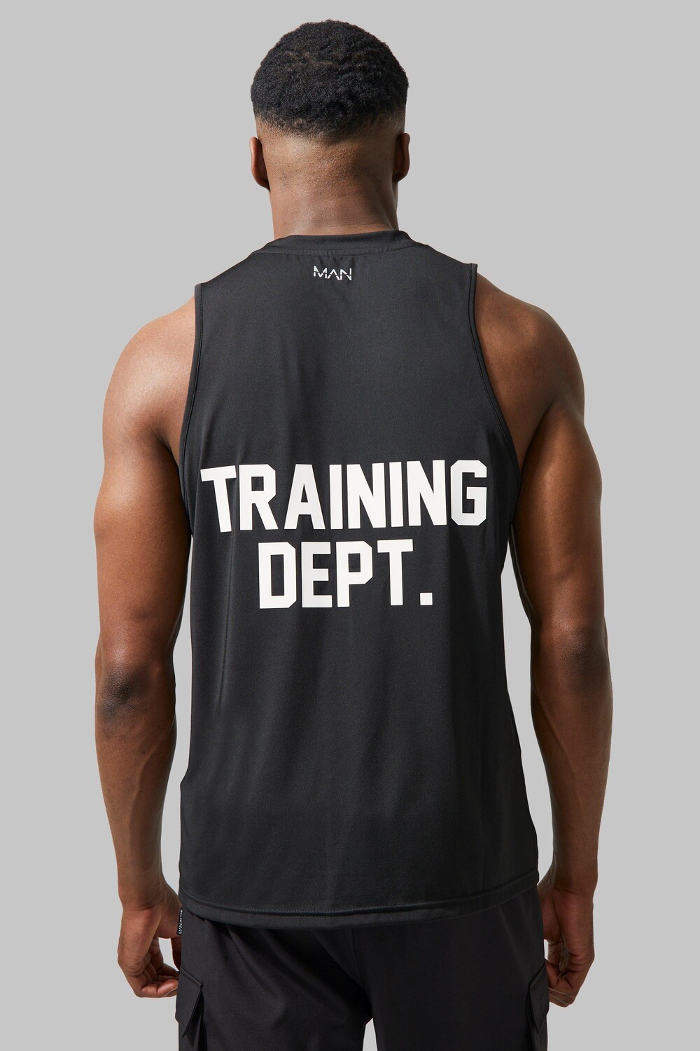 

Мужской жилет active training dep performance Boohoo, черный