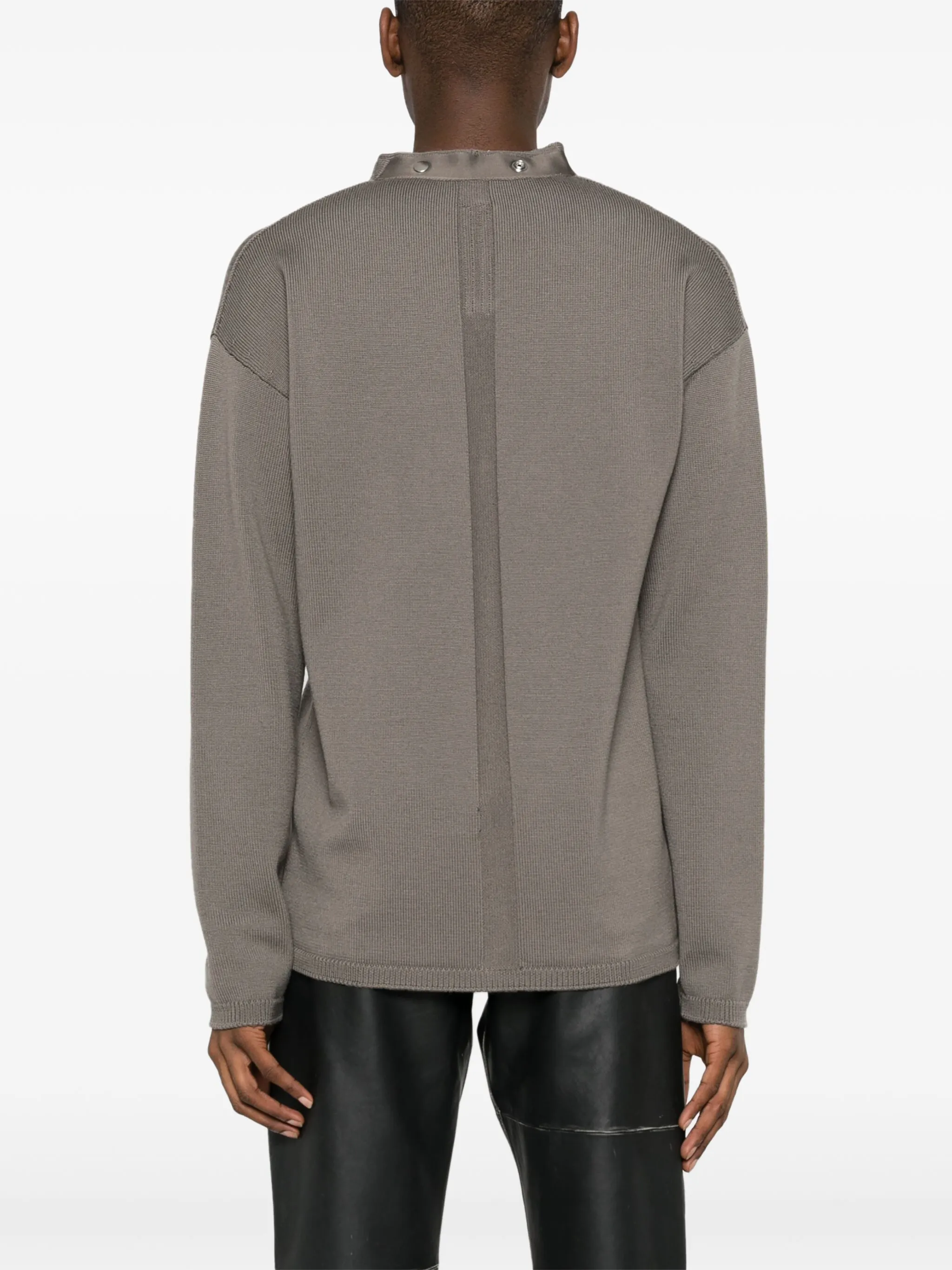 Кардиган Peter с декоративными пуговицами Rick Owens, нейтральный — фото 3