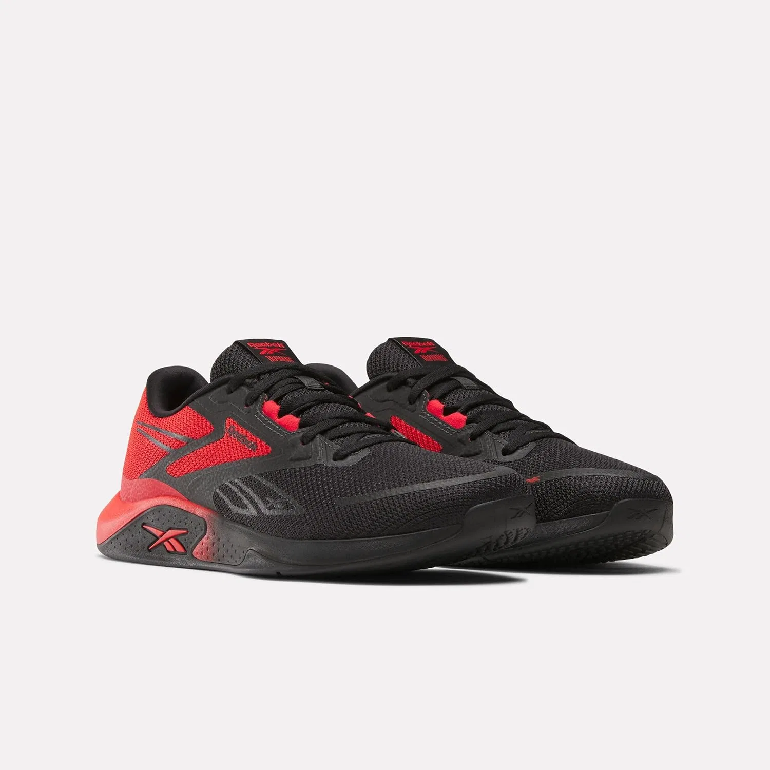 Кроссовки Reebok Nanoflex TR 3, Black Sport Red — фото 3