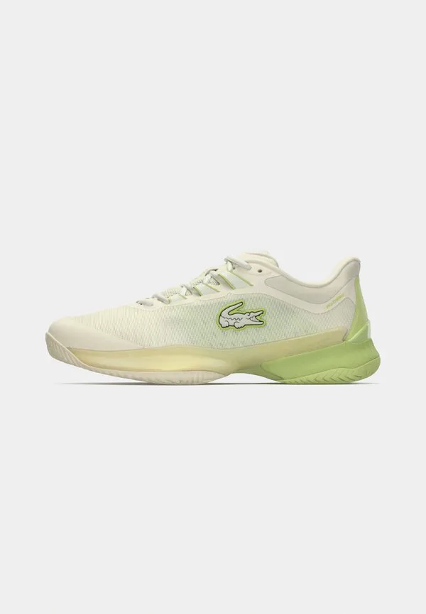 Кроссовки для тенниса ag lt ultra для любых поверхностей Lacoste Sport, Off White/Light Green — фото 2