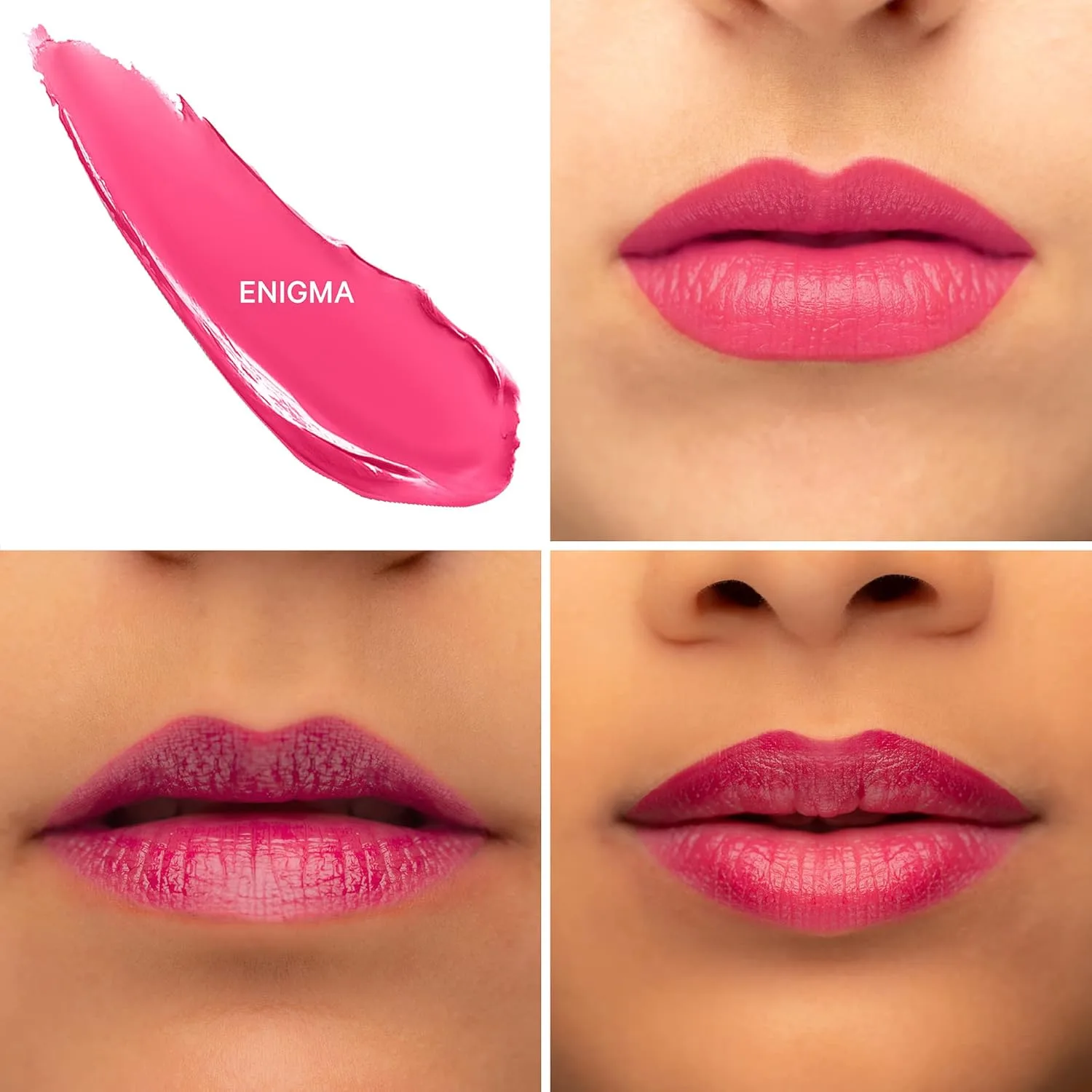 Помада Kevyn Aucoin Unforgettable, цвета в матовом, кремовом и глянцевом финише, Enigma (vibrant hot pink): Shine finish. — фото 3