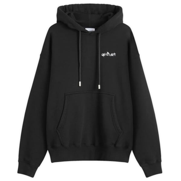 

Толстовка с капюшоном Flower Arrow Skate Popover Off-White, черный