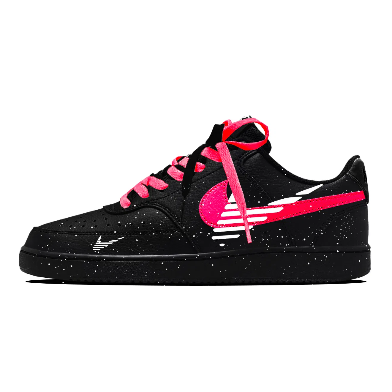 Скейтбординг кроссовки Nike Court Vision 1 Black Purple