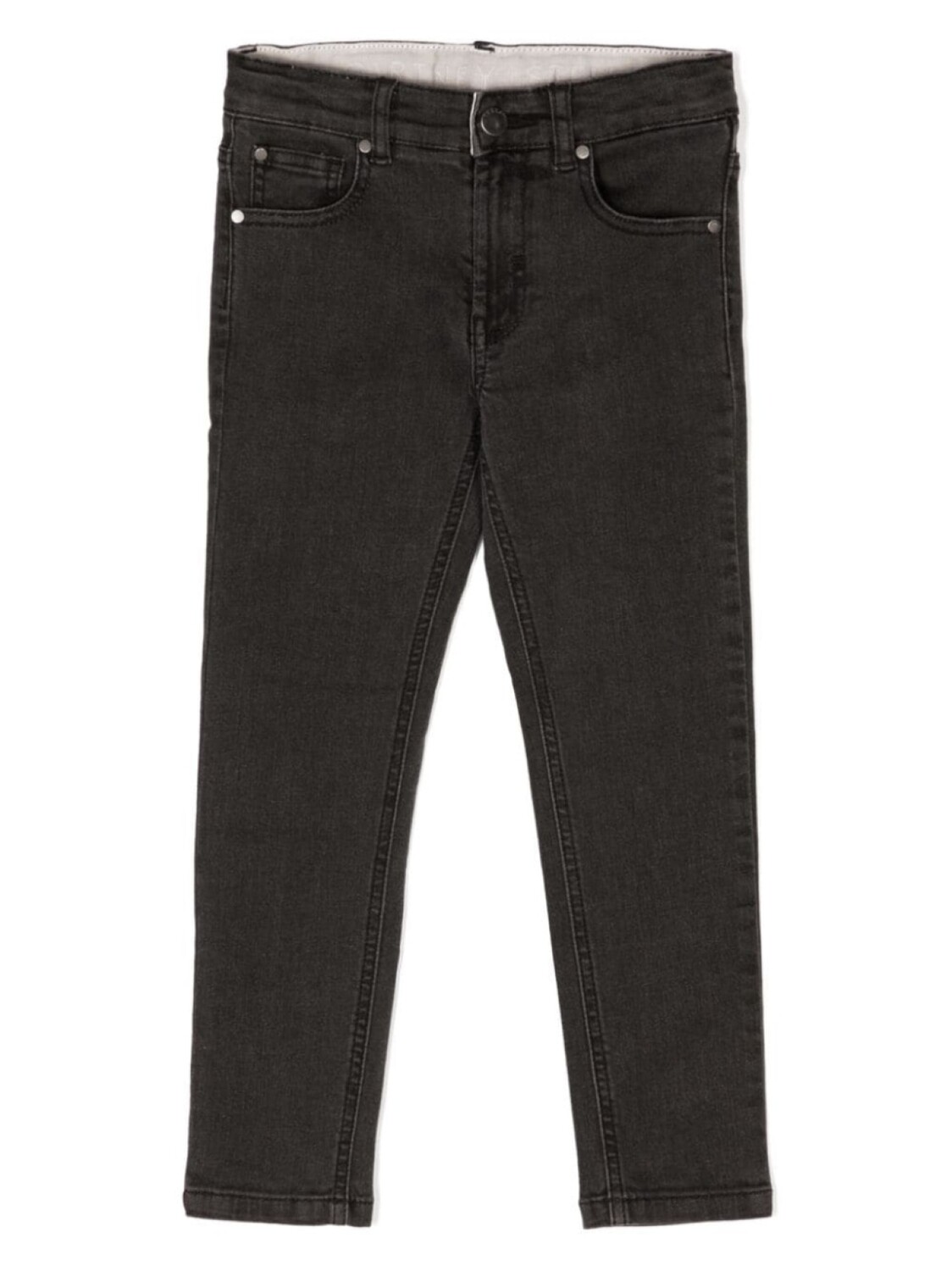 

Stella McCartney Kids прямые джинсы средней посадки, черный