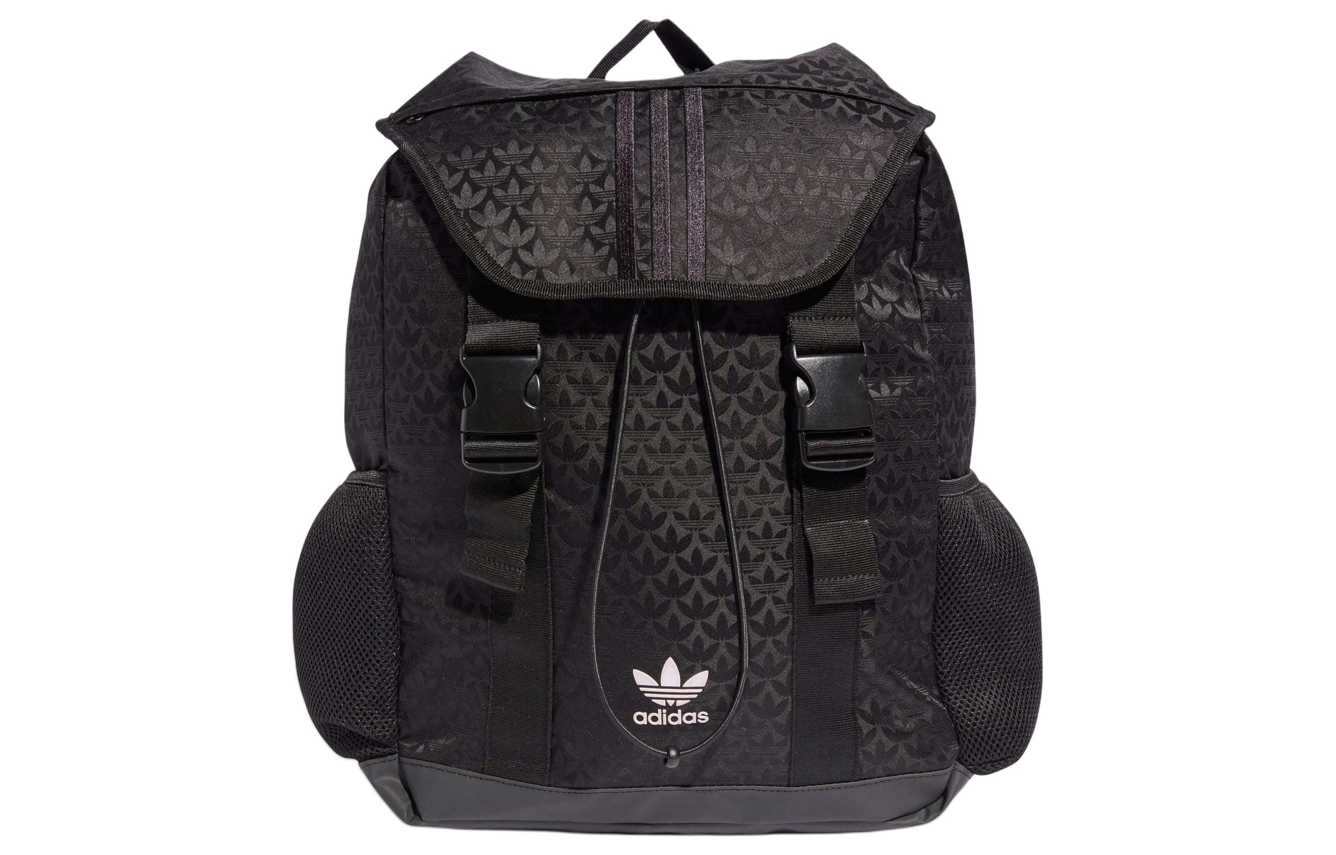 

Рюкзак из ткани унисекс черно-белый Adidas Originals