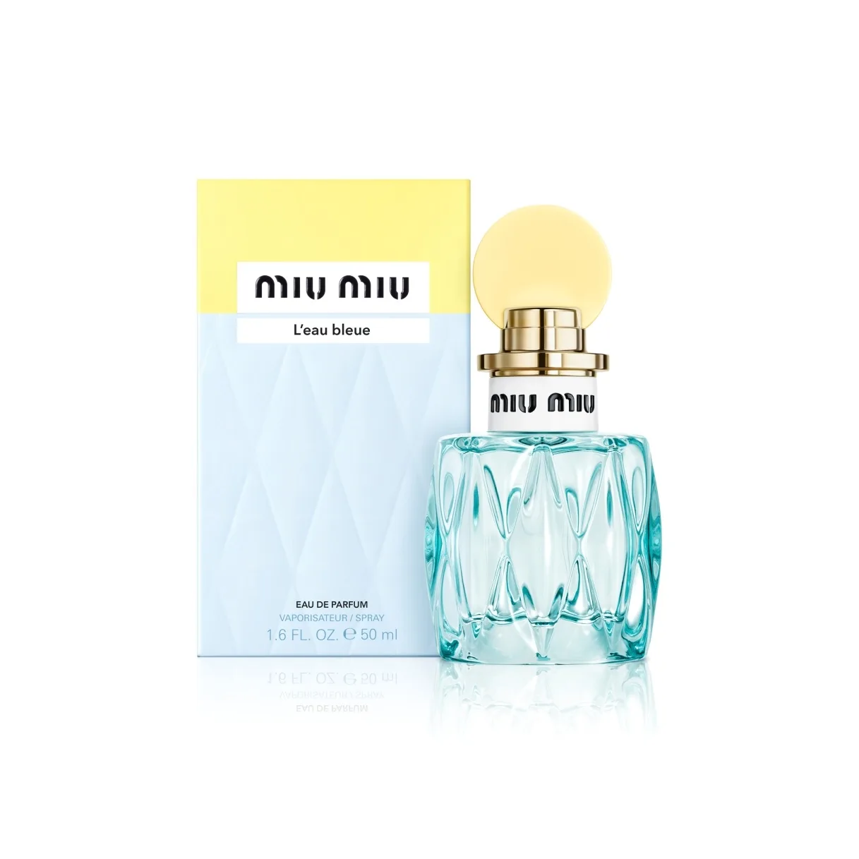 MIU MIU Духи Ming Blue Girlish с ароматом попурри ландыша, жасмина и розы, 50ml[New Version]